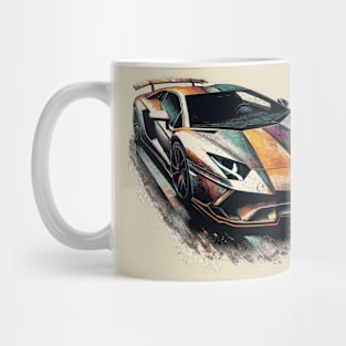 Lamborghini aventador Mug